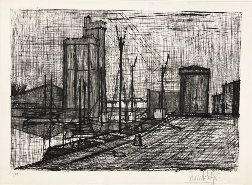 Gravura Buffet - La Rochelle