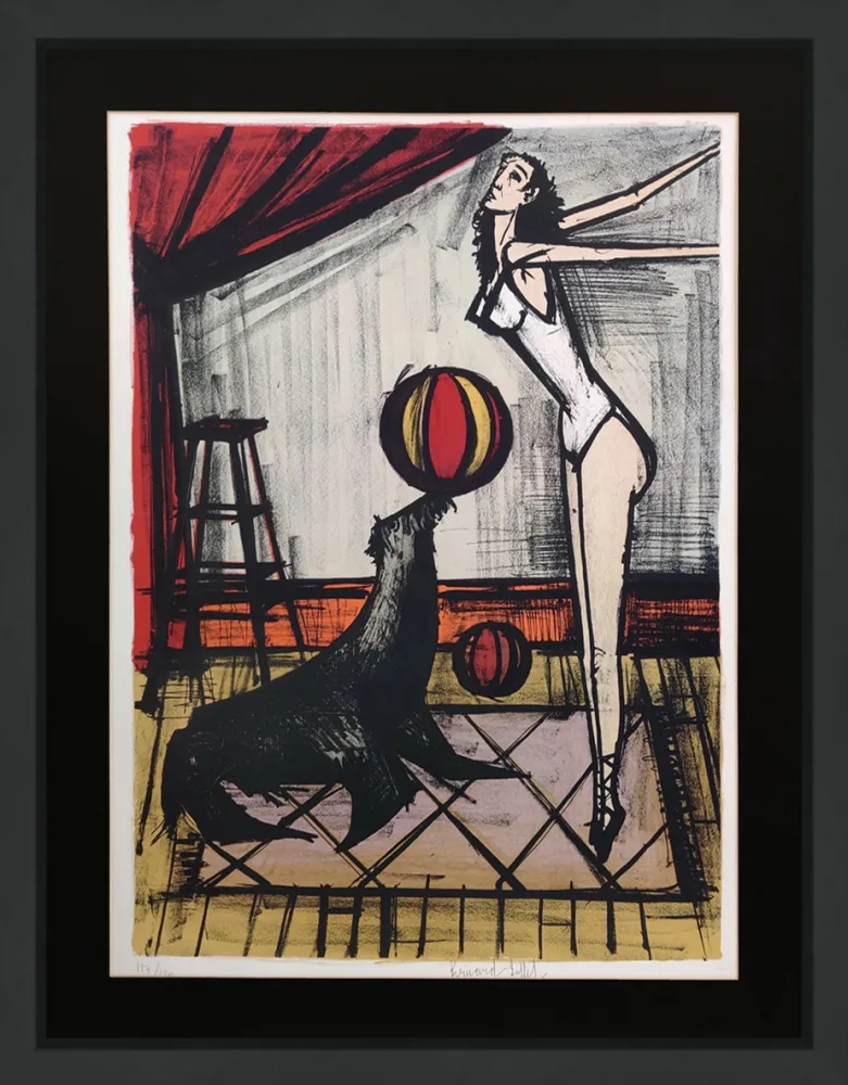 Litografia Buffet - L'OTARIE