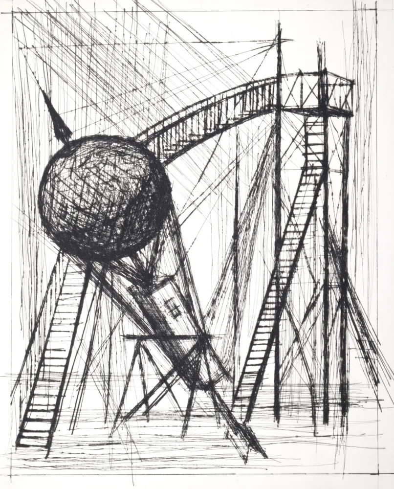 Ponta-Seca Buffet - Voyages fantastiques de Cyrano de Bergerac, 1958