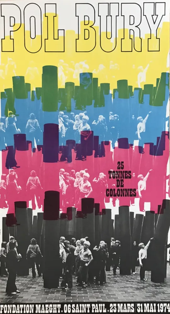 Litografia Bury - Affiche lithographique 