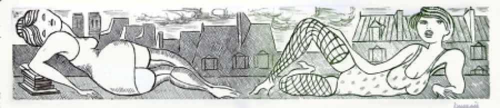 Água-Forte E Água-Tinta Buzzati - Senza titolo