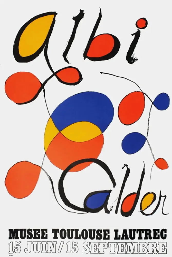 Cartaz Calder - CALDER 71 : Exposition à ALBI.