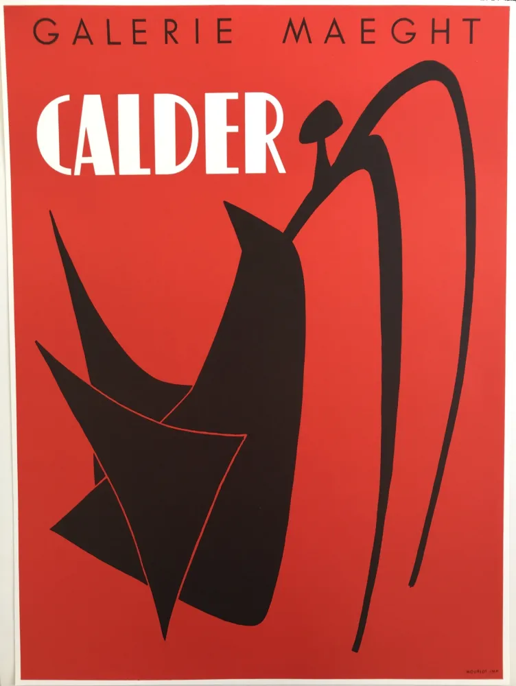 Cartaz Calder - Galerie Maeght