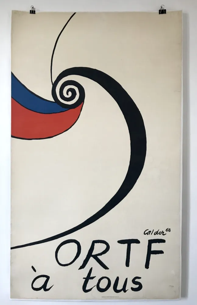 Cartaz Calder - ORTF pour tous