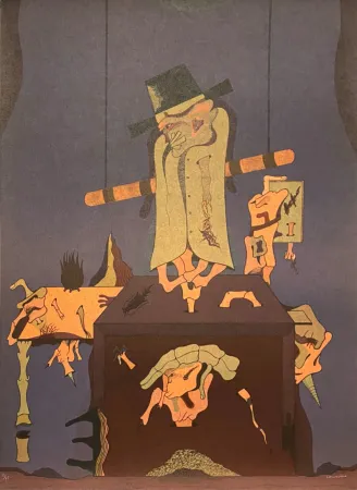 Litografia Camacho  - Cenizas