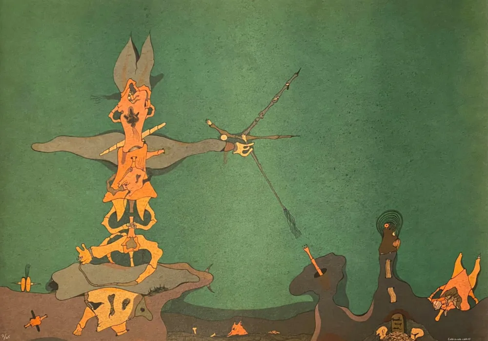 Litografia Camacho  - Cenizas