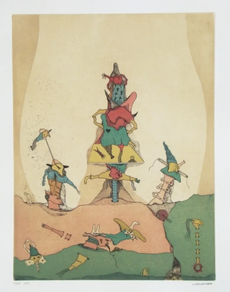 Água-Forte E Água-Tinta Camacho  - Sans titre