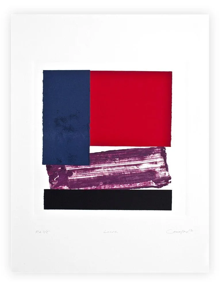 Gravura Canogar - Lacre