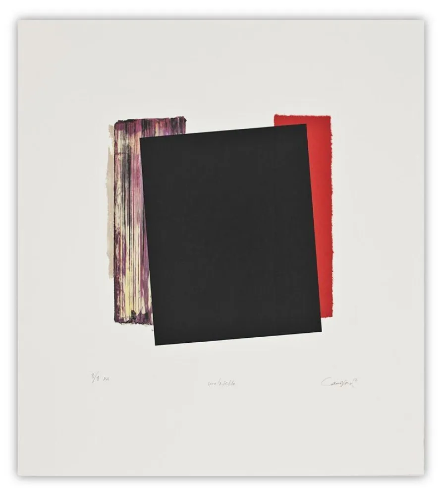 Gravura Canogar - Matasellos