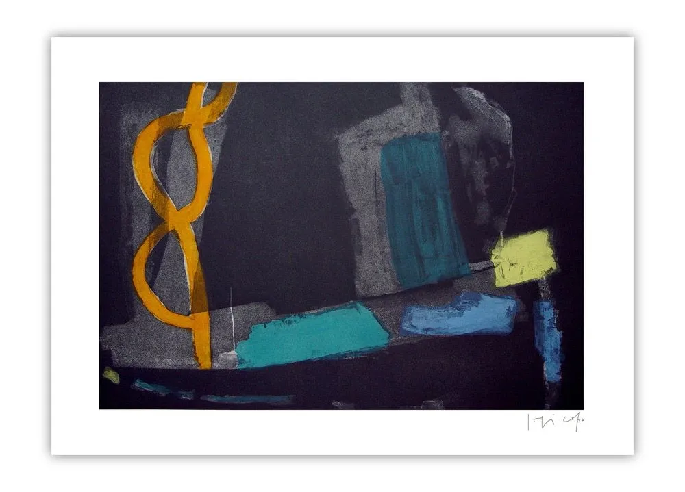 Gravura Capa - Yellow ower dark