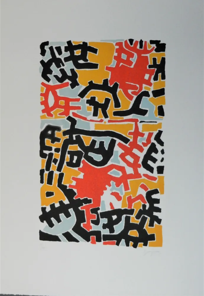 Litografia Capogrossi - Litografia 71