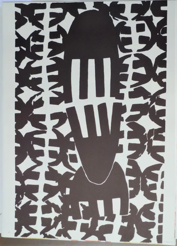 Litografia Capogrossi - Quarzo 7