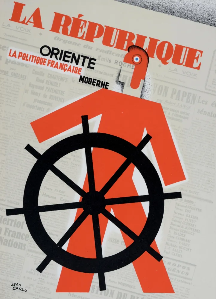 Litografia Carlu - La République, 1928