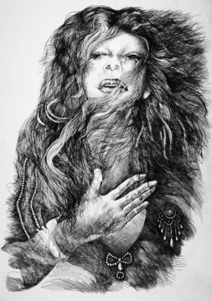 Água-Forte Carrera - La cantante