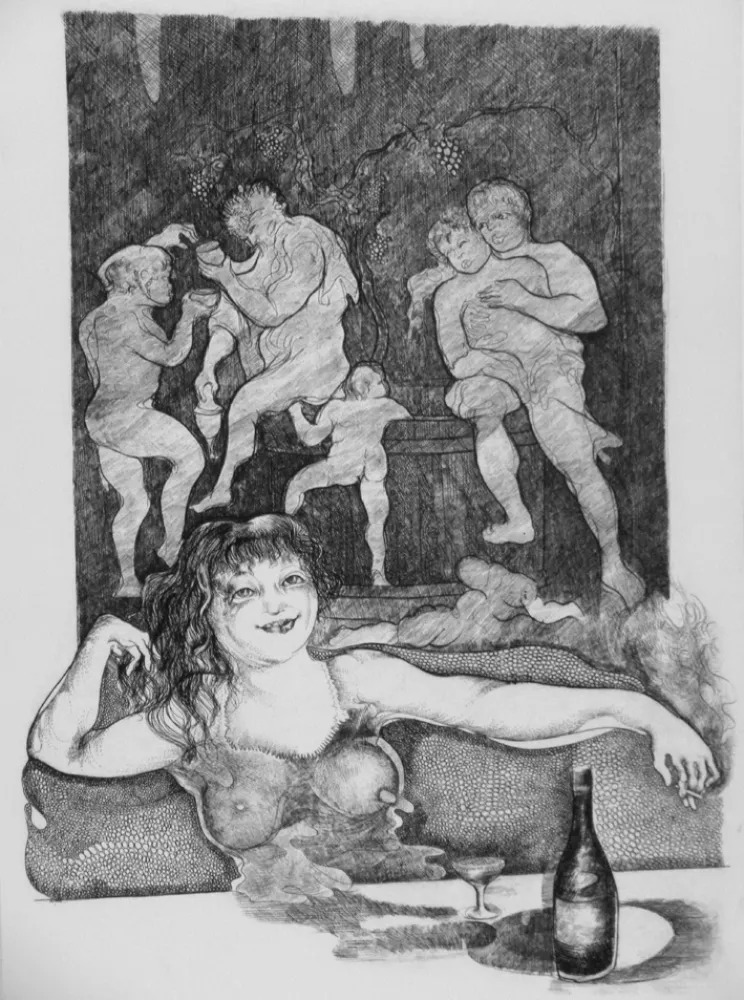 Água-Forte Carrera - L'attesa n.1