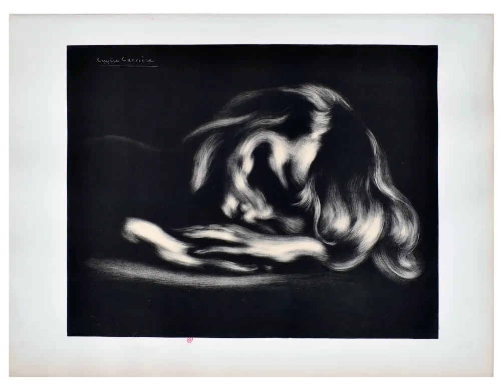 Litografia Carriere - Le Sommeil