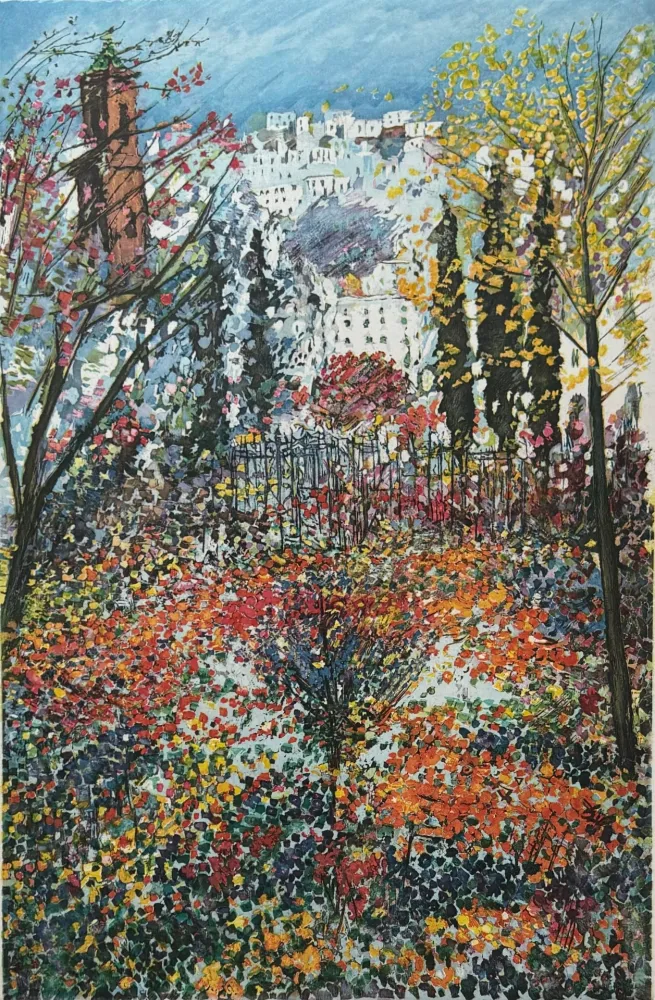 Água-Forte Cascella - Paesaggio