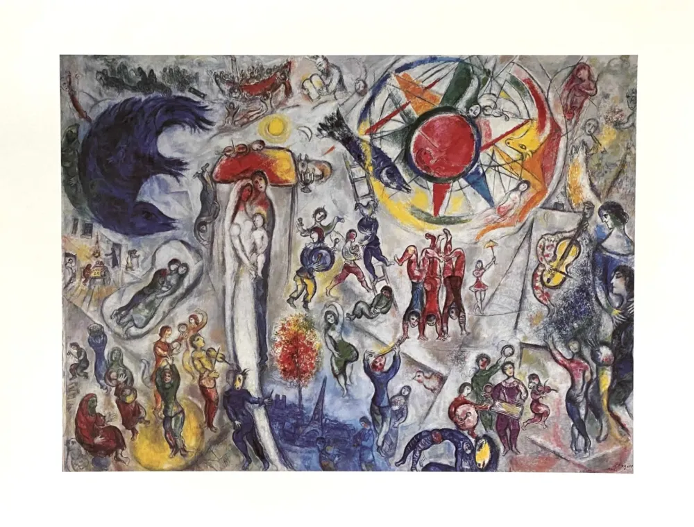 Cartaz Chagall (After) - La Vie