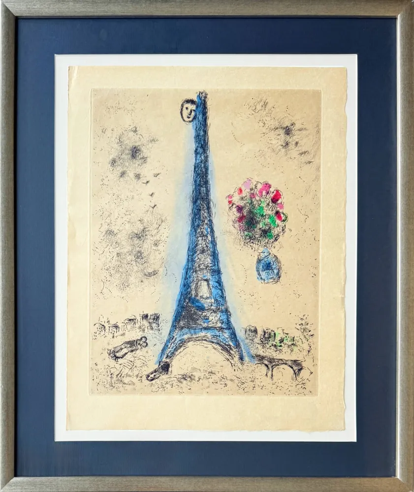 Água-Forte E Água-Tinta Chagall - Celui qui dit les choses sans rien dire, Planche I