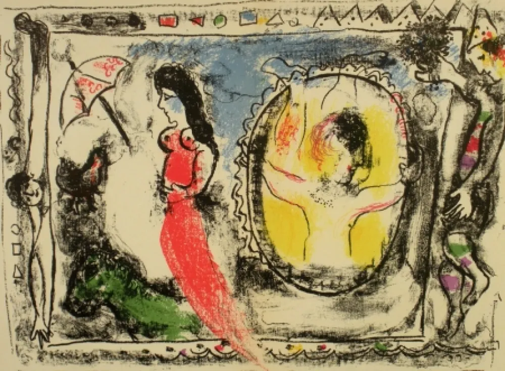 Livro Ilustrado Chagall - Derriere le Miroir n. 147 Juin 1964