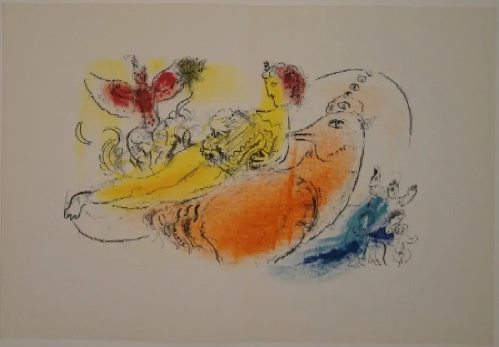 Livro Ilustrado Chagall - DERRIÈRE LE MIROIR, Nos 99-100