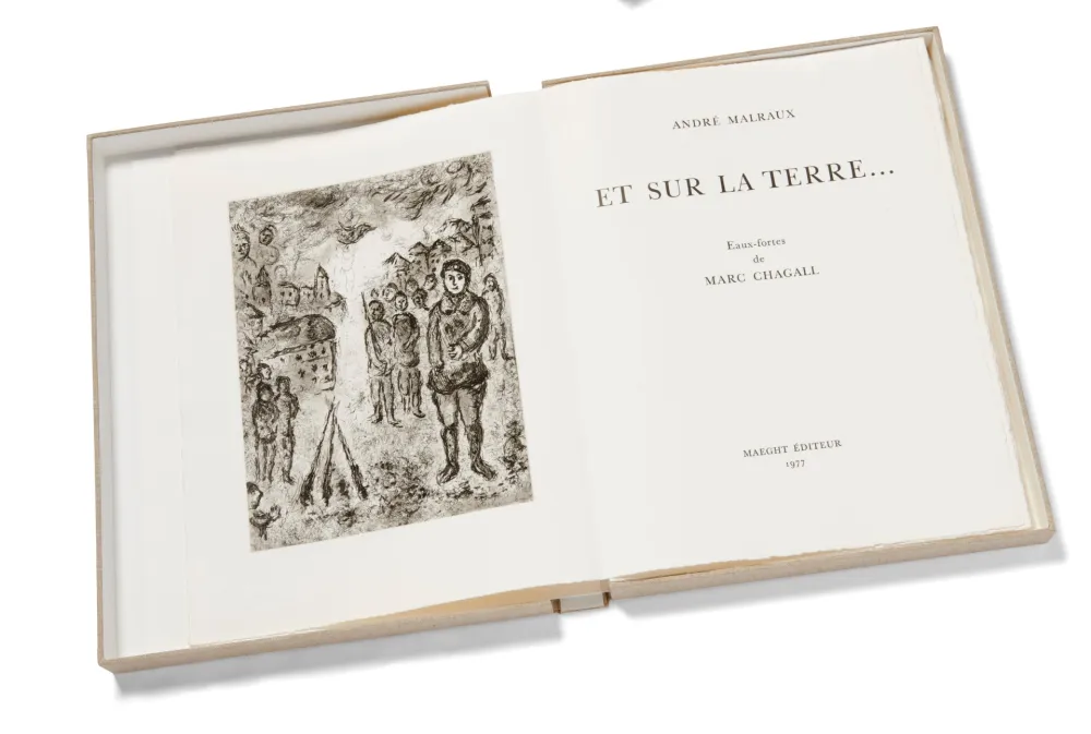 Livro Ilustrado Chagall - Et Sur La Terre