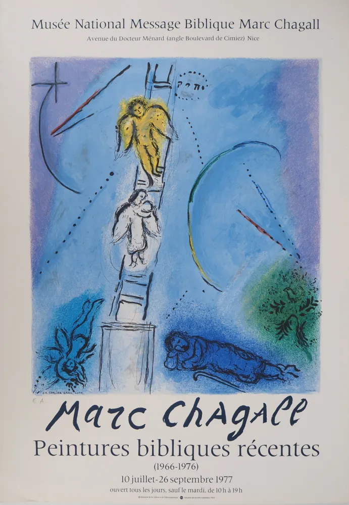 Livro Ilustrado Chagall - L'échelle céleste de Jacob