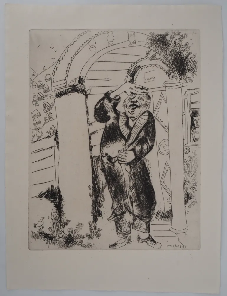 Gravura Chagall - Manilov