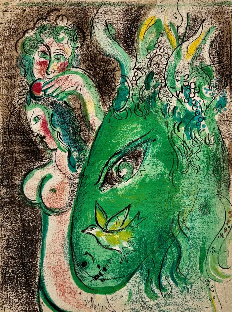 Litografia Chagall - Paradise II