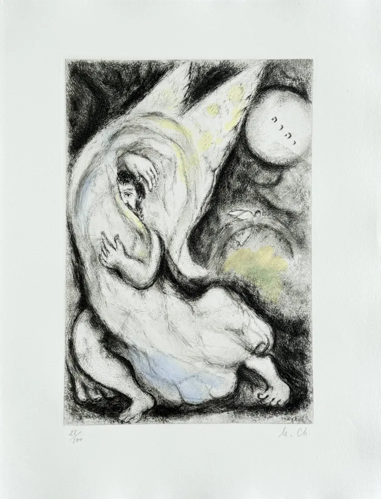 Água-Forte Chagall - Promise to Jerusalem