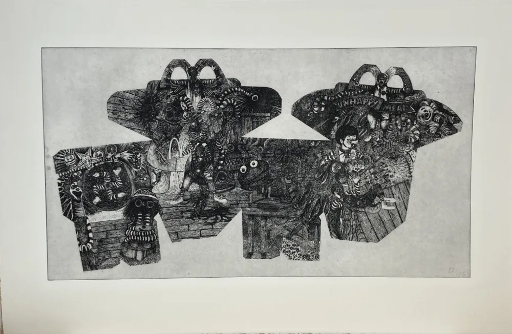 Água-Forte Chapman - Unhappy Meal, 2002