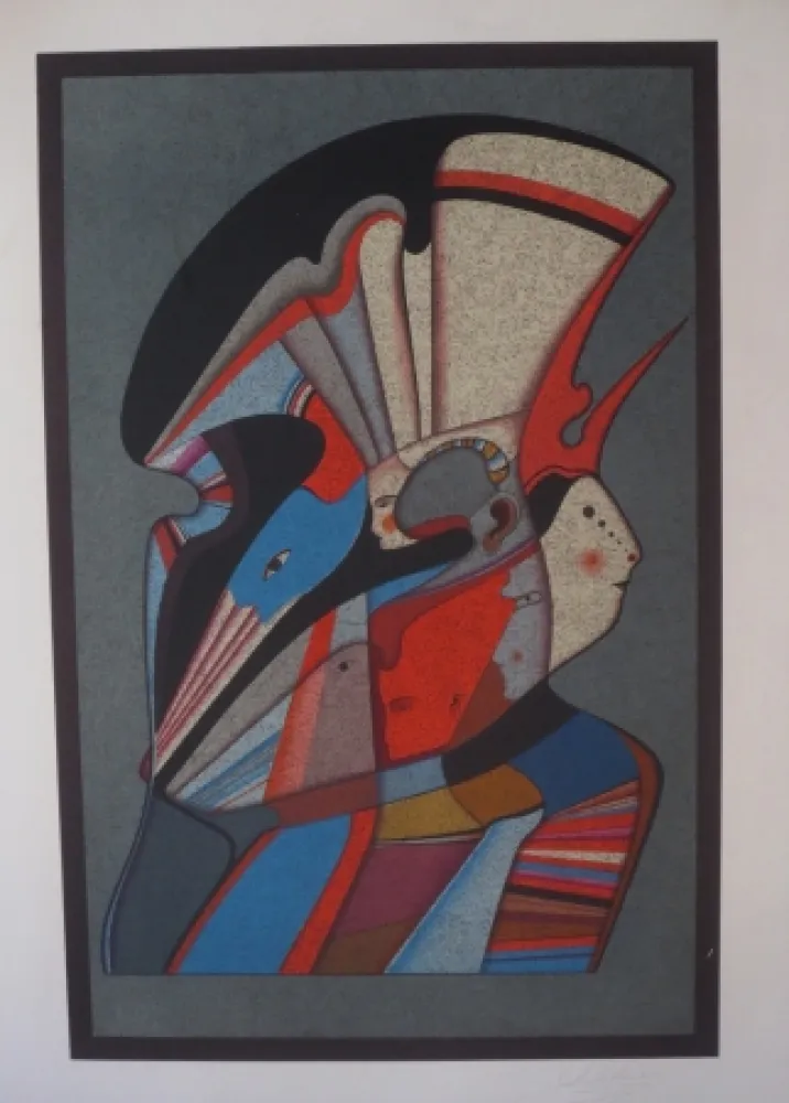 Litografia Chemiakin - Sans titre