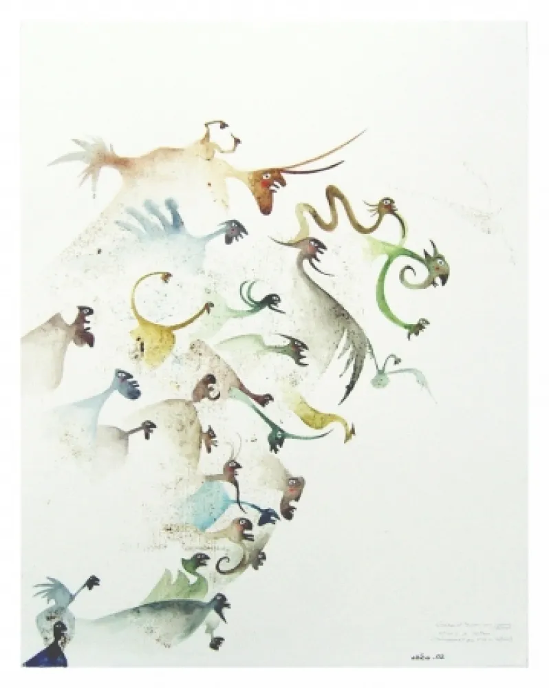 Monotipia Chica - L'amour toujours