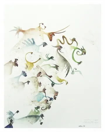 Monotipia Chica - L'amour toujours