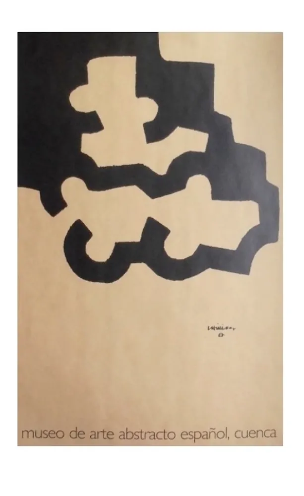 Litografia Chillida - Affiche Museum Cuenca