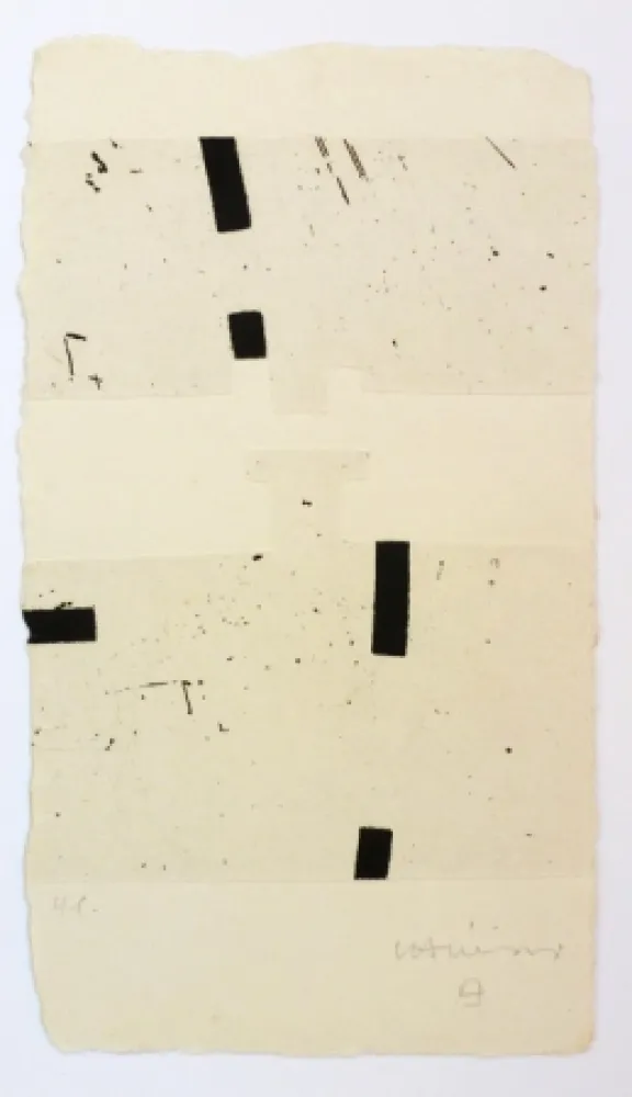 Gravura Chillida - Argi