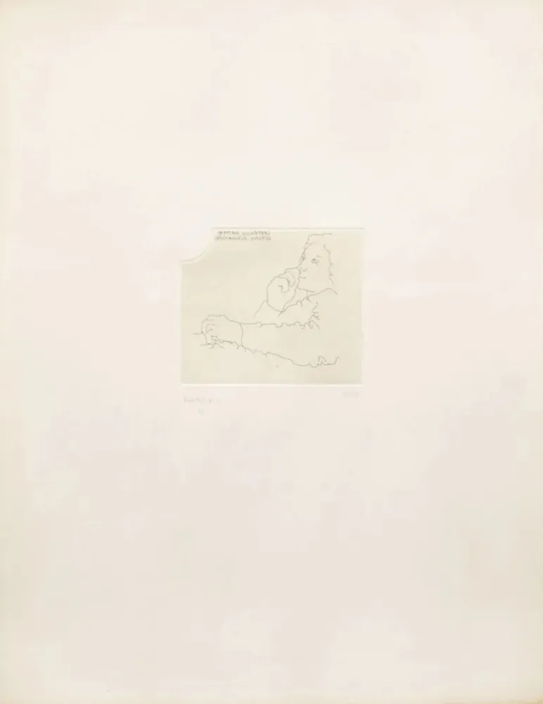 Água-Forte Chillida - Copernico ( Kopernikus)