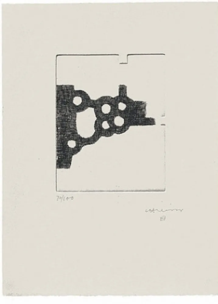 Múltiplo Chillida - Literature or Life III