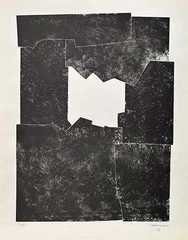 Litografia Chillida - Sakon