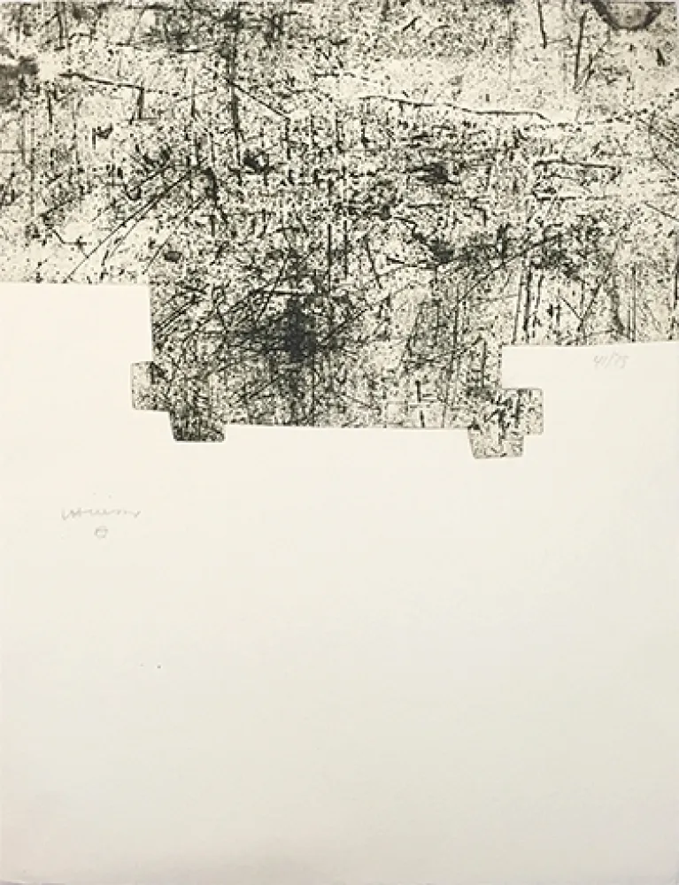Água-Forte E Água-Tinta Chillida - Sans titre