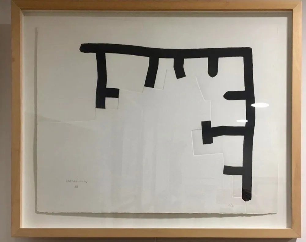 Água-Tinta Chillida - Untitled