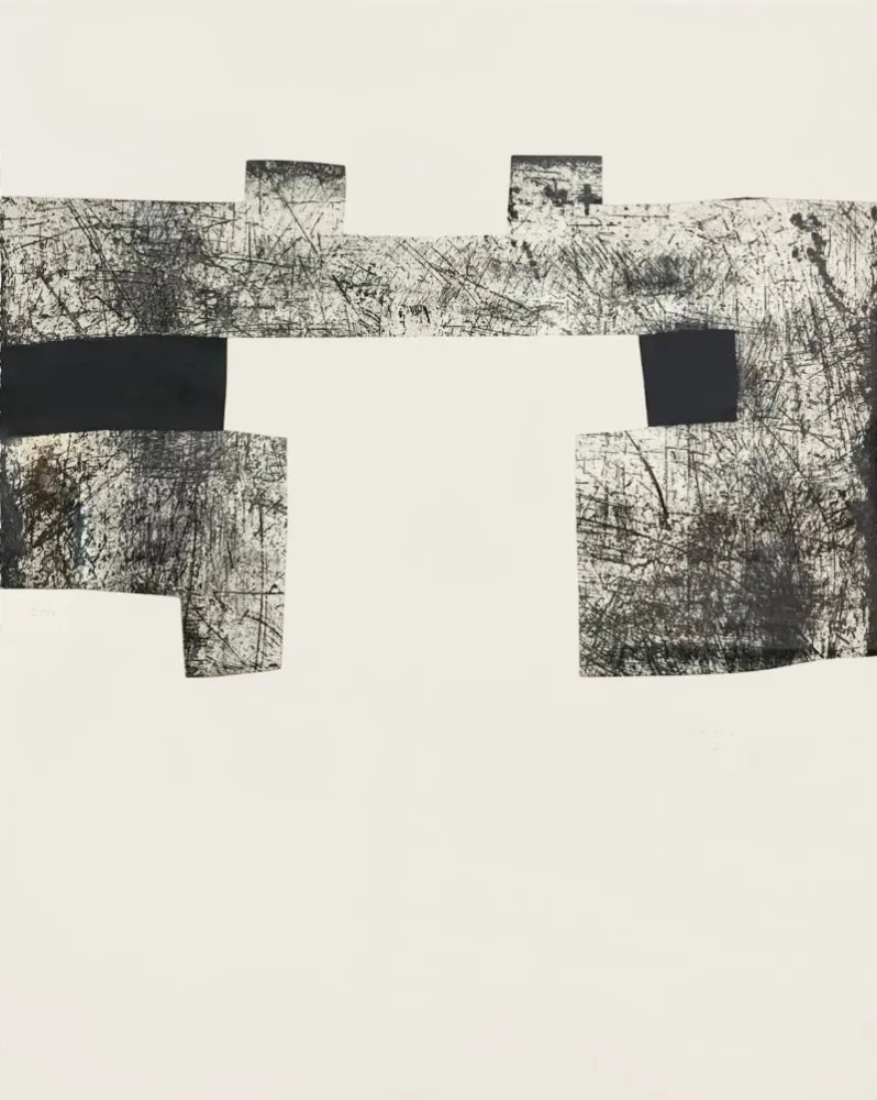 Água-Forte E Água-Tinta Chillida - Untitled