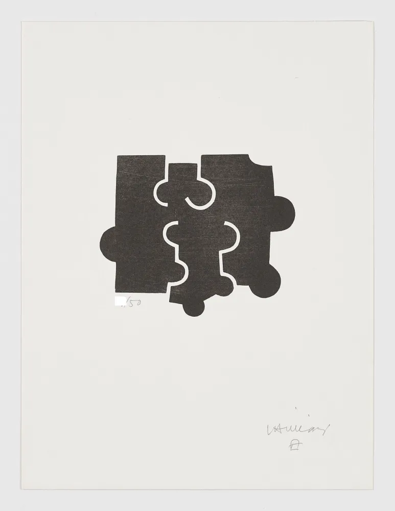 Gravura Chillida - Untitled