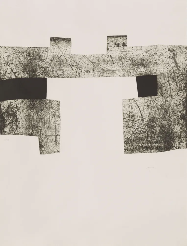 Água-Forte E Água-Tinta Chillida - Zubi Aundi (Big Bridge)