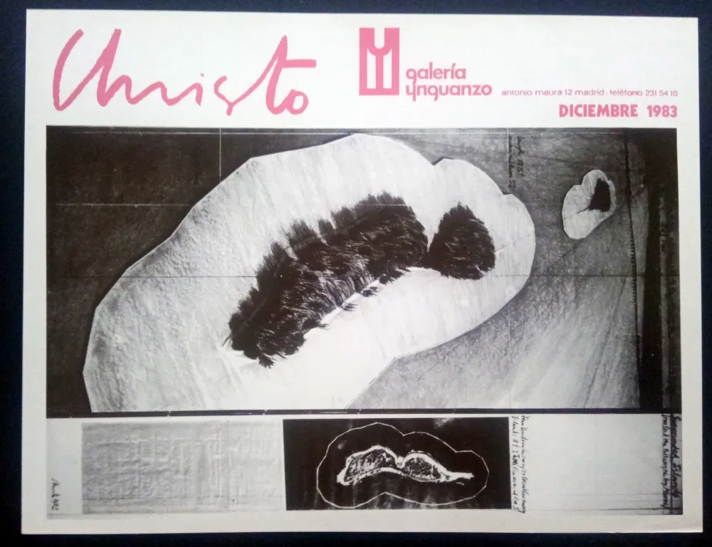 Cartaz Christo - Christo - Galeria Ynguanzo 1983