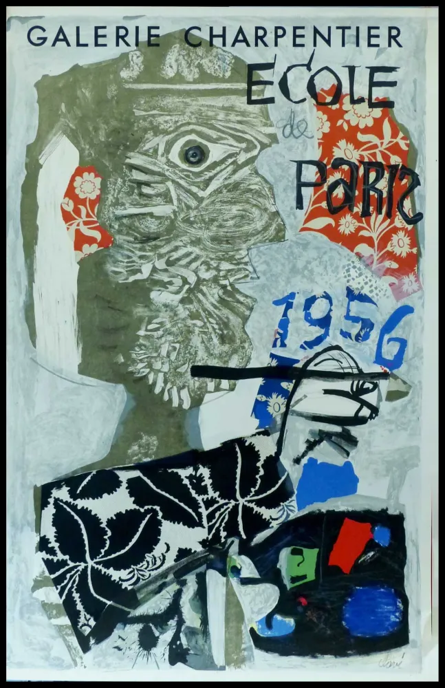 Cartaz Clavé - CLAVÉ - ECOLE DE PARIS, GALERIE CHARPENTIER 