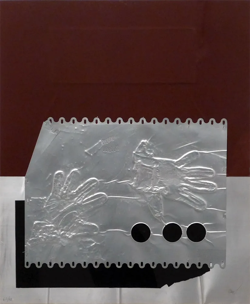 Gravura Clavé - Deux Gants