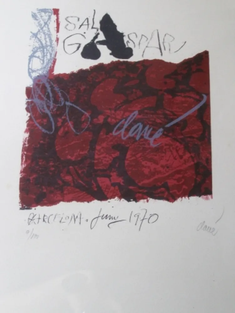 Litografia Clavé - S/T