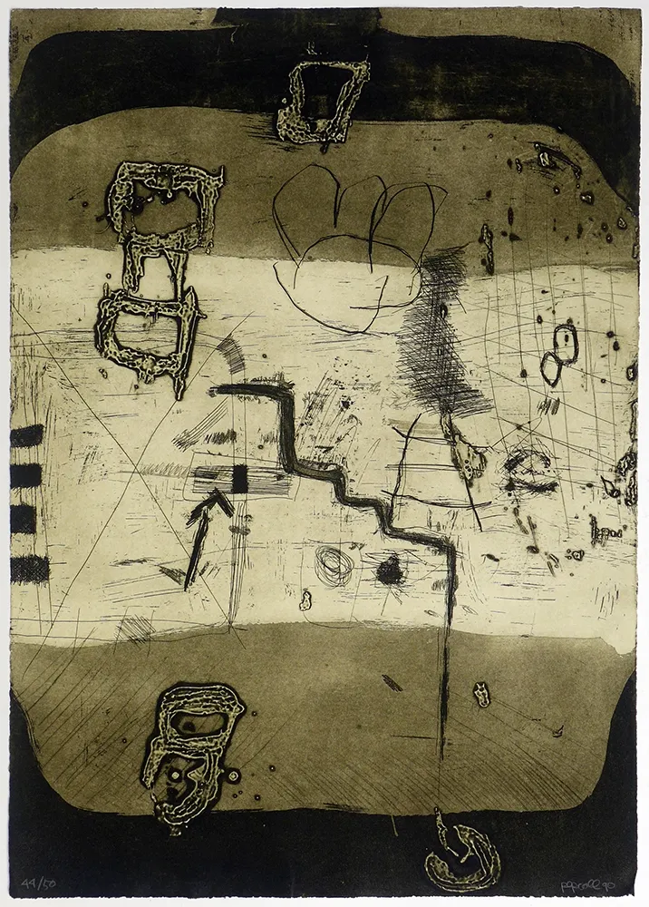 Gravura Coll - Molí de'n China