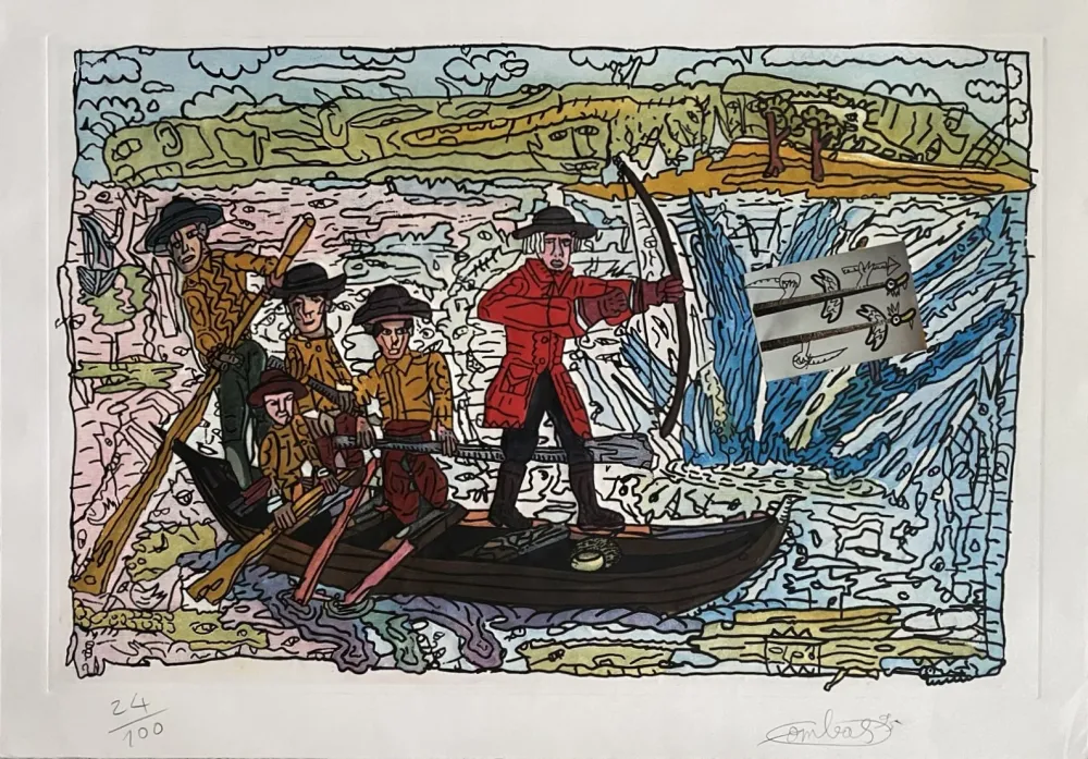 Água-Forte E Água-Tinta Combas - La chasse au canard